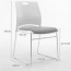 Moderna Mesa Reuniones modular circular 6 sillas plegable