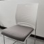 Moderna Mesa Reuniones modular circular 6 sillas plegable