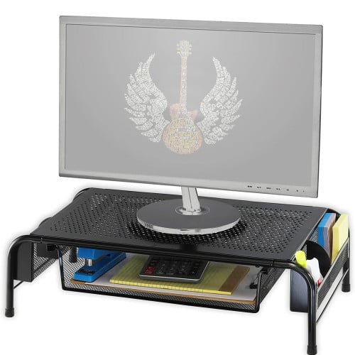 Base monitor de escritorio con organizadores