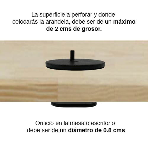 Arandela para Soporte Brazos Monitores Notebook B48
