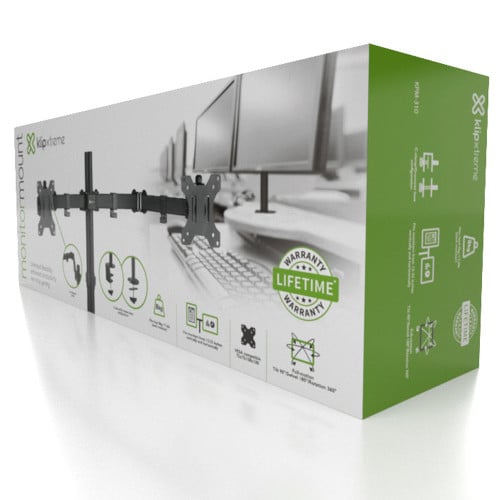 Soporte doble monitor 32 pulgadas escritorio Soporte doble monitor 32 pulgadas escritorio