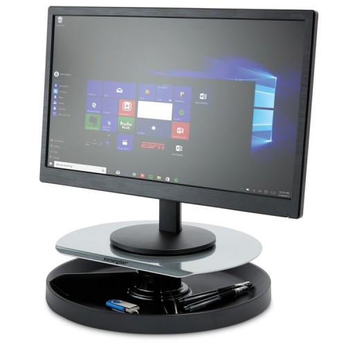 Elevador de monitor escritorio con bandeja accesorios 
