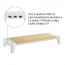 Soporte Base Monitor Escritorio con USB MVSTB145