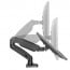 Soporte Monitor brazo articulado escritorio 13" a 27" prensa