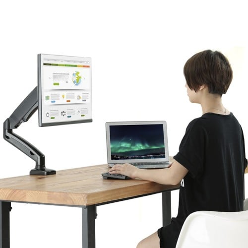 Soporte Monitor Articulado Giratorio Escritorio hasta 32" Soporte Monitor Articulado Giratorio Escritorio hasta 32"