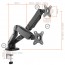 Soporte Doble Monitor brazo articulado escritorio "13 a 27"