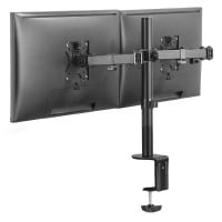 Soporte Doble Monitor Escritorio altura ajustable 13 a 27