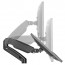 Soporte Doble Monitor brazo articulado escritorio "13 a 27"