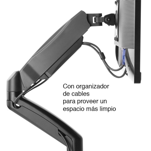 Soporte Doble Monitor brazo articulado escritorio "13 a 27"