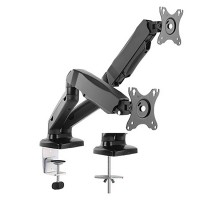 Soporte Doble Monitor brazo articulado escritorio "13 a 27"