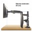 Soporte Doble Monitor Vertical y Horizontal articulado H180
