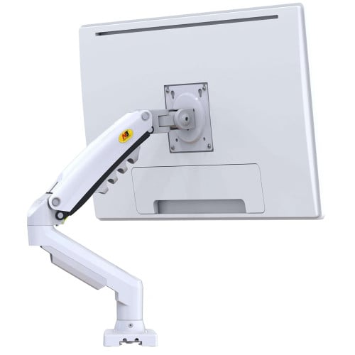 Soporte Monitor Blanco Articulado Giratorio Escritorio Soporte Monitor Blanco Articulado Giratorio Escritorio