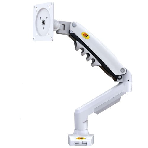 Soporte Monitor Blanco Articulado Giratorio Escritorio Soporte Monitor Blanco Articulado Giratorio Escritorio
