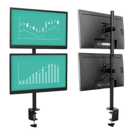 Soporte Vertical para Doble Monitor de escritorio