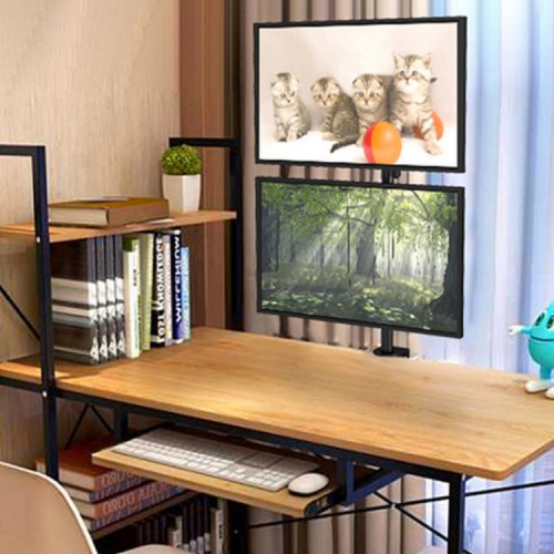 Soporte Vertical para Doble Monitor de escritorio