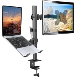 Soporte Monitor y Notebook brazo escritorio B49