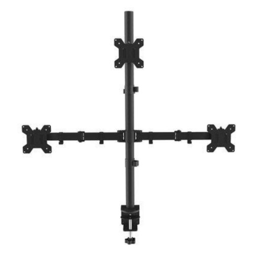 Soporte Triple Monitor escritorio 13 a 27 pulgadas
