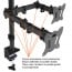 Soporte Triple Monitor escritorio 13 a 27 pulgadas