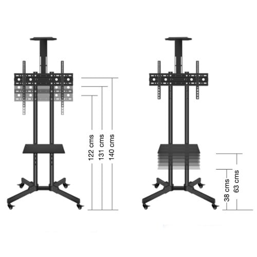 Soporte TV con ruedas Base Pedestal Móvil