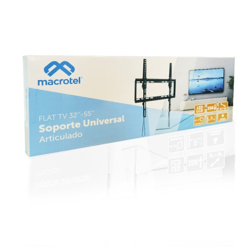 Soporte TV Led pared 32 a 55 pulgadas con inclinación