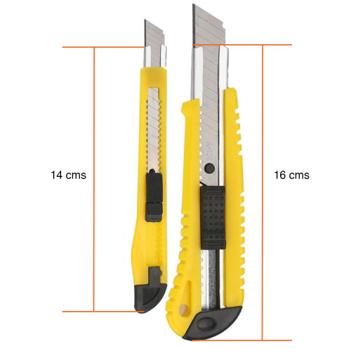 Cuchillo cartonero corta cartón 2 unidades