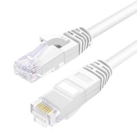 Cable de red 1 metro cat 5e RJ45 Lan Blanco