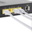 Cable de red 1 metro cat 5e RJ45 Lan Blanco