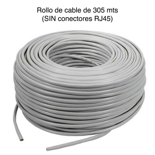 Caja cable UTP cat 5e gris Ulink 305 metros 