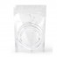 Cable de red 25 metros cat 6 Rj45 Lan Blanco