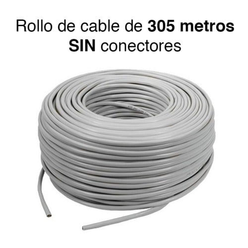 Caja Cable Utp red Cat 6 23 Awg CCA 305 metros