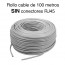 Caja cable de red 100 metros cat 6 Gris Ulink