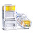 Conector RJ45 Pass Through cat 6 x 10u