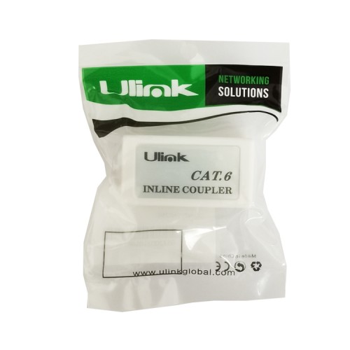 Copla RJ45 Cat 6 Extensión cable red blanca
