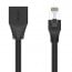 Extensor cable de red cat 6 macho hembra 3 metros