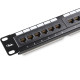 Patch Panel 24 puertos RJ45 cat 6 Ulink