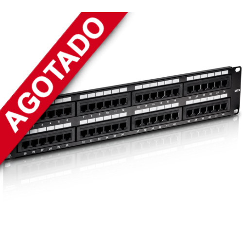 Patch panel de 48 puertos cat 6 RJ45 Ulink 