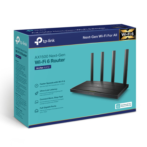Router Wifi Gigabit Dual Band Archer AX12 Router Wifi Gigabit Dual Band Archer AX12