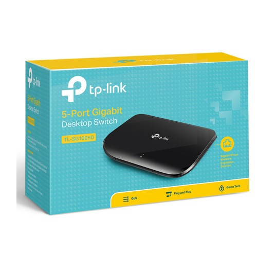 Switch Gigabit ethernet de red RJ45 5 puertos TP-link 
