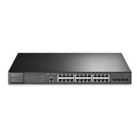 Switch 28 puertos Gigabit L2 y PoE+ 24 puertos