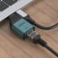 Adaptador USB C a RJ45 Ethernet 10/100 Mbps