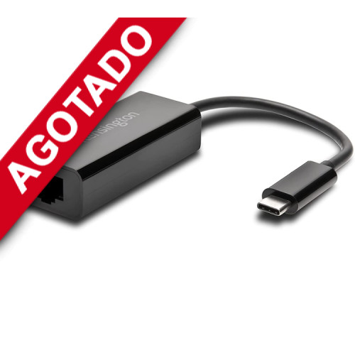 Adaptador USB C a Lan RJ45 Gigabit Kensington CA1100E