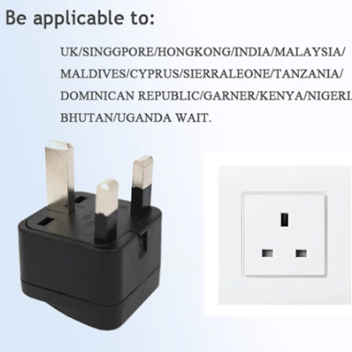 Adaptador enchufe para UK Reino Unido 13A