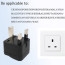 Adaptador enchufe para UK Reino Unido 13A