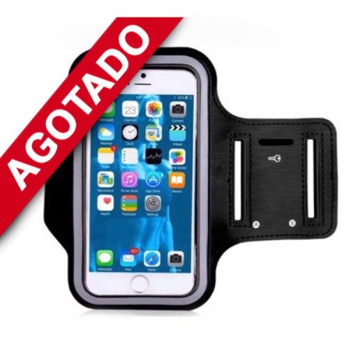 Armband brazalete deportivo celular Negro 13 x 6 cms