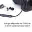 Micrófono lavalier solapa Auxiliar DSLR TRRS Ulanzi
