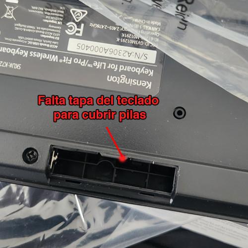 Kit Teclado Mouse Inalámbrico Kensington ***SALDO 