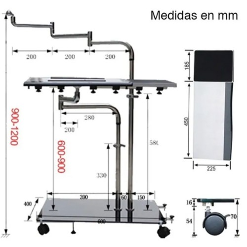 Soporte Monitor Notebook Cama Teclado CPU OK-611