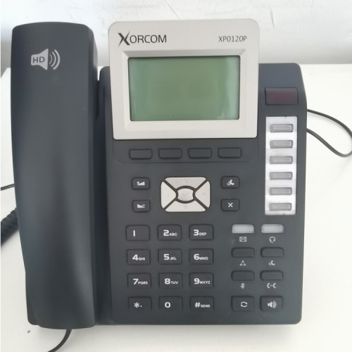 Teléfono IP Xorcom XP0120P 3 lineas *** SALDO