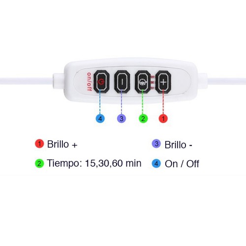 Esterilizador rayos UV UVC Plegable 20 cms