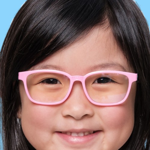 Lentes descanso Niños anti Luz azul Pantallas Rosado